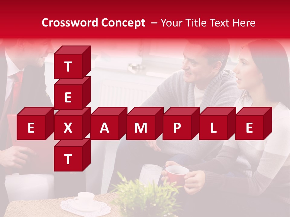 Consideration Dressed Up Contemplation PowerPoint Template