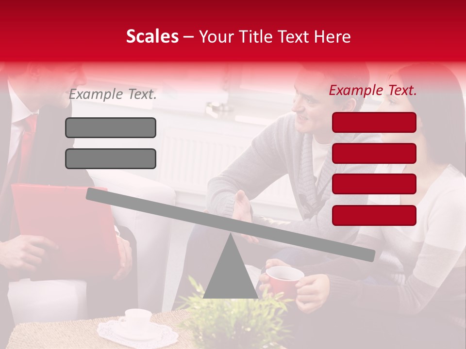 Consideration Dressed Up Contemplation PowerPoint Template
