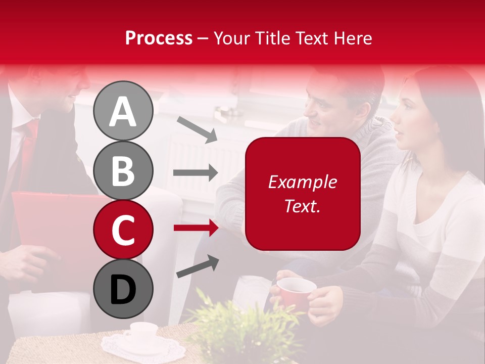 Consideration Dressed Up Contemplation PowerPoint Template