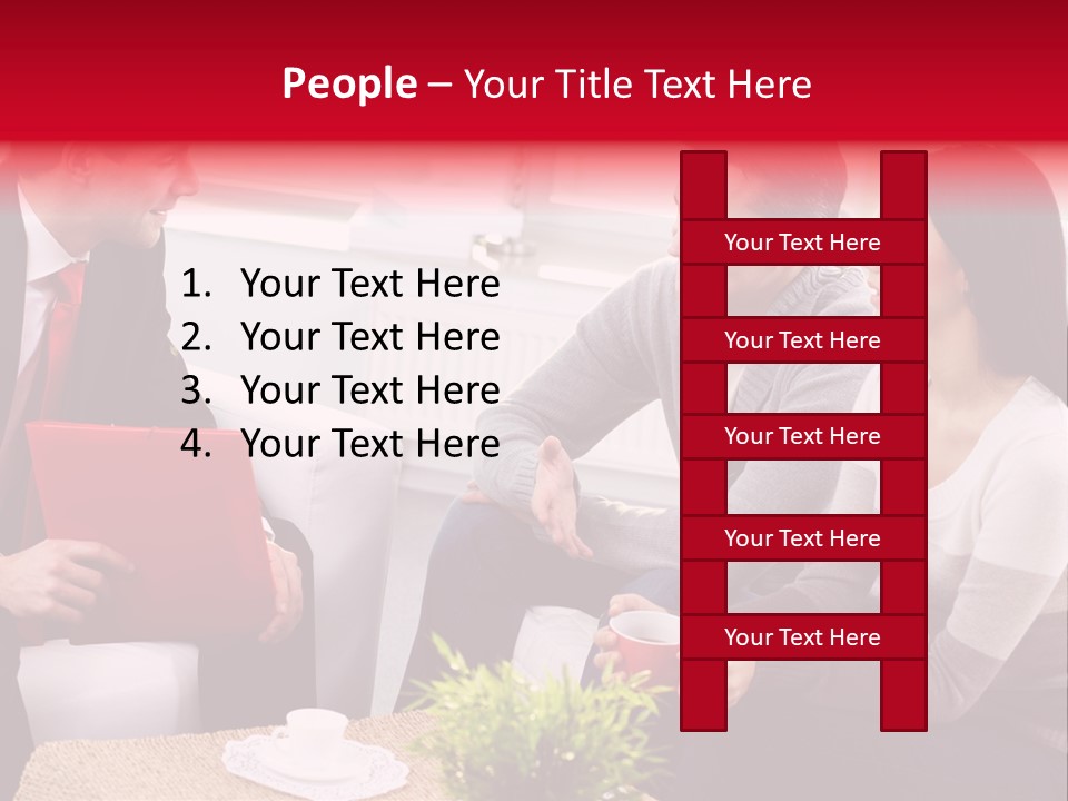 Consideration Dressed Up Contemplation PowerPoint Template