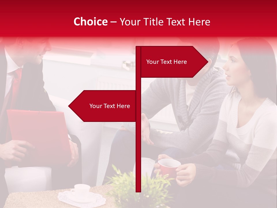 Consideration Dressed Up Contemplation PowerPoint Template