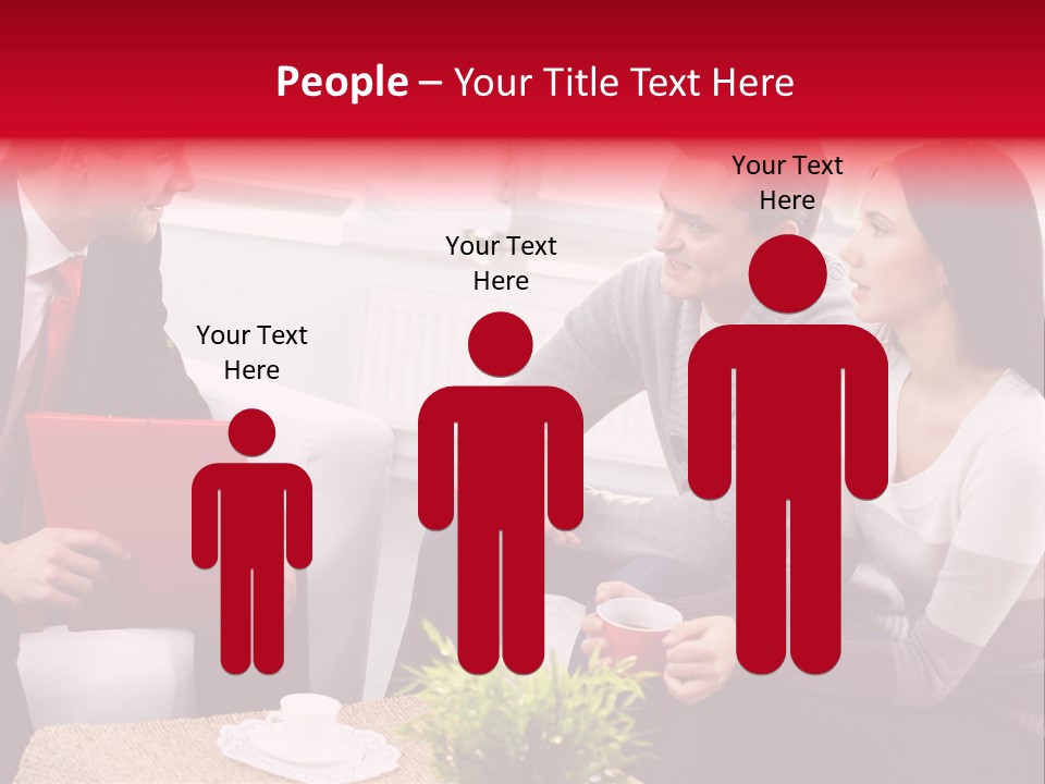 Consideration Dressed Up Contemplation PowerPoint Template