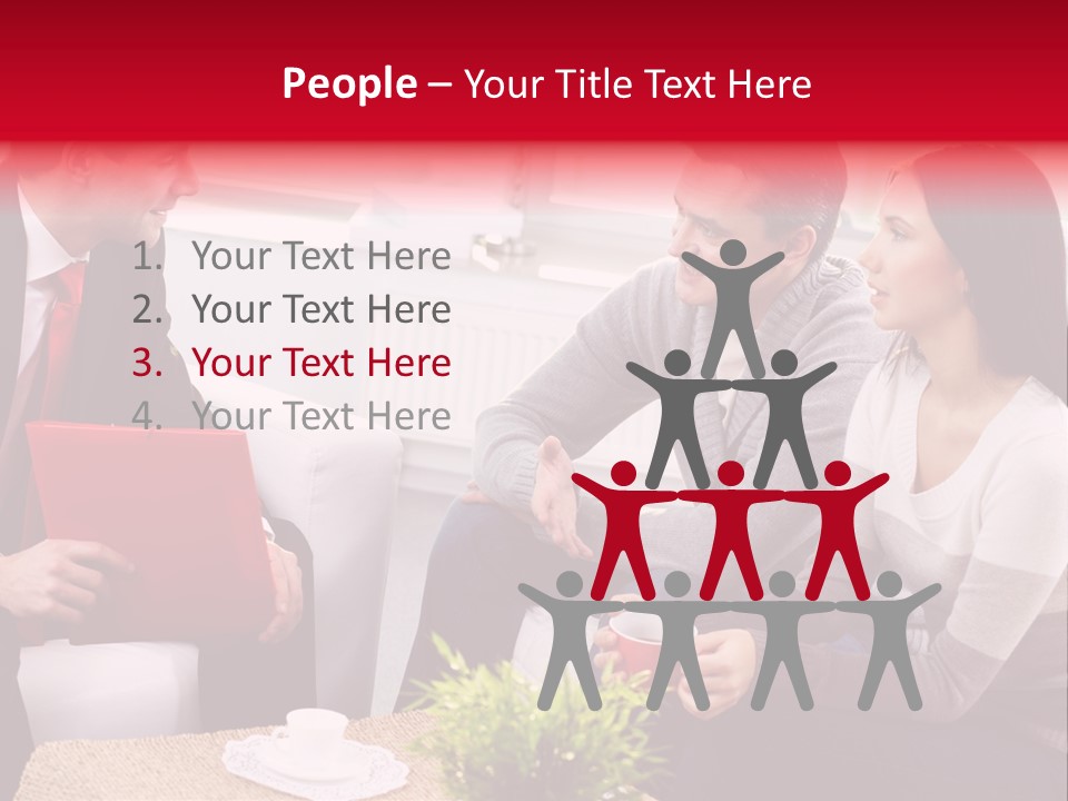 Consideration Dressed Up Contemplation PowerPoint Template