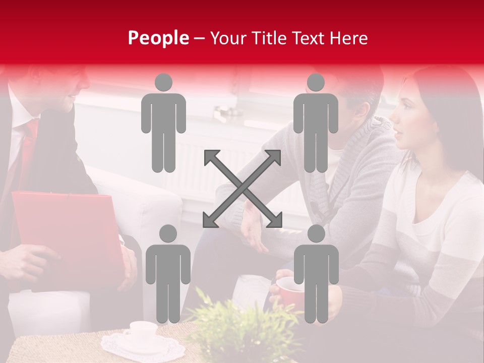 Consideration Dressed Up Contemplation PowerPoint Template