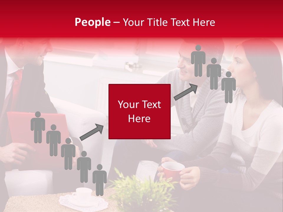 Consideration Dressed Up Contemplation PowerPoint Template