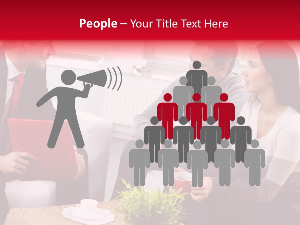 Consideration Dressed Up Contemplation PowerPoint Template