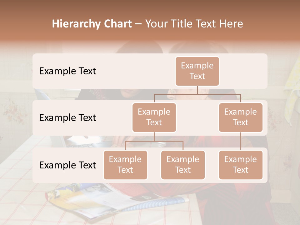 Indoors Employee Grandmother PowerPoint Template