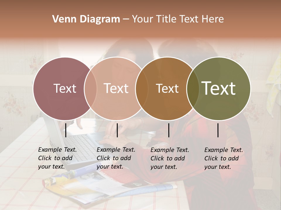 Indoors Employee Grandmother PowerPoint Template
