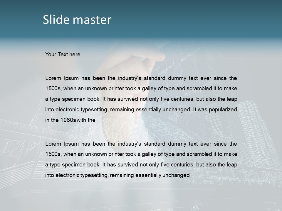 Background Urban Advice PowerPoint Template