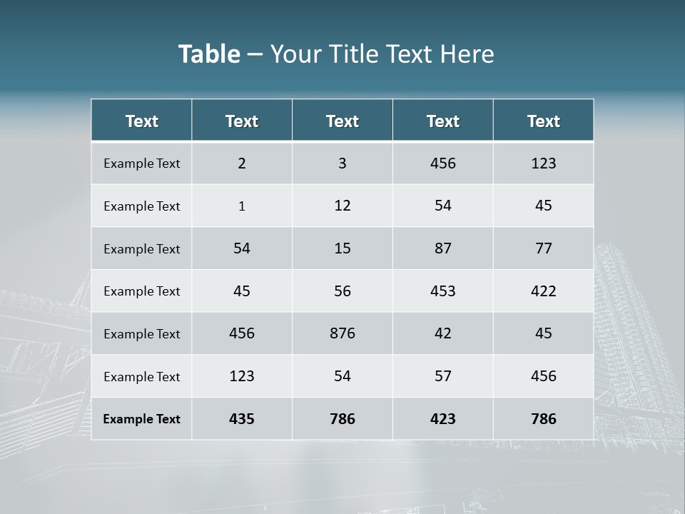 Background Urban Advice PowerPoint Template