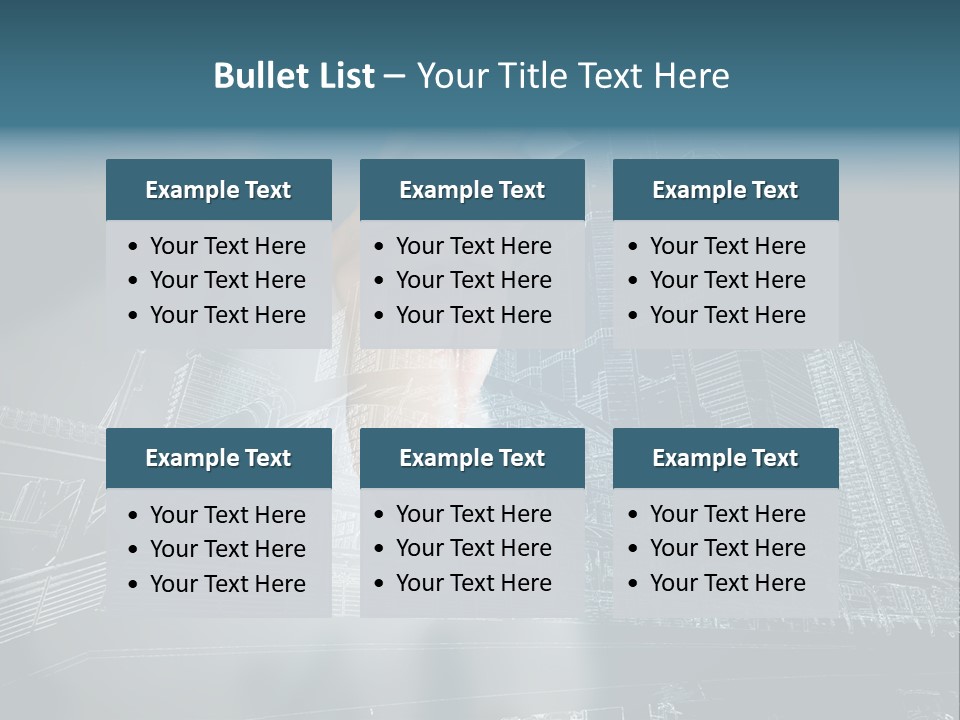 Background Urban Advice PowerPoint Template