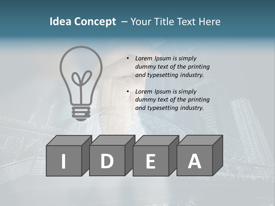 Background Urban Advice PowerPoint Template