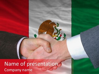 Country Greeting Commerce PowerPoint Template