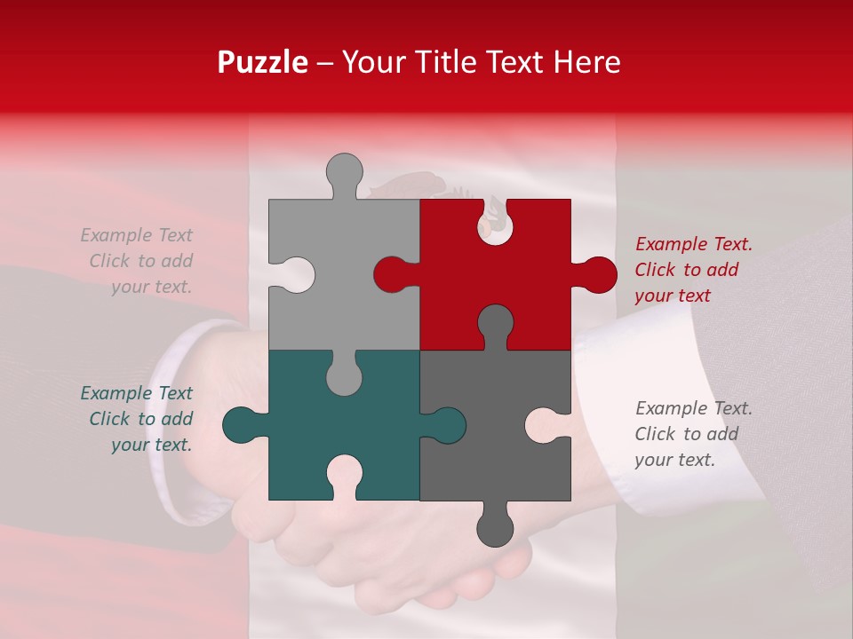 Country Greeting Commerce PowerPoint Template