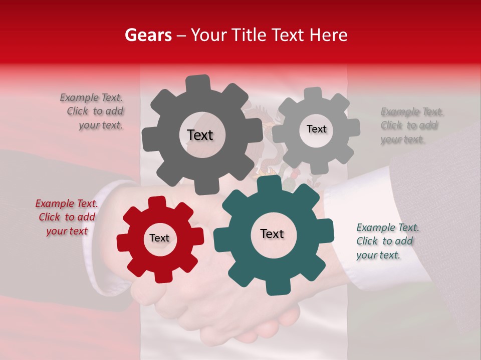 Country Greeting Commerce PowerPoint Template