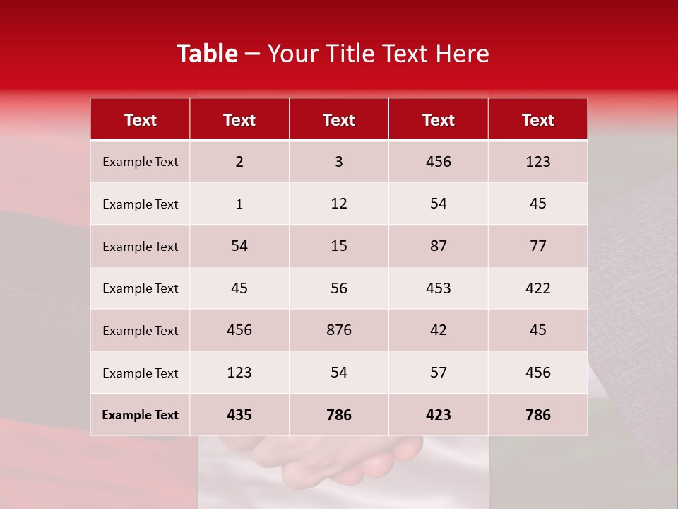 Country Greeting Commerce PowerPoint Template