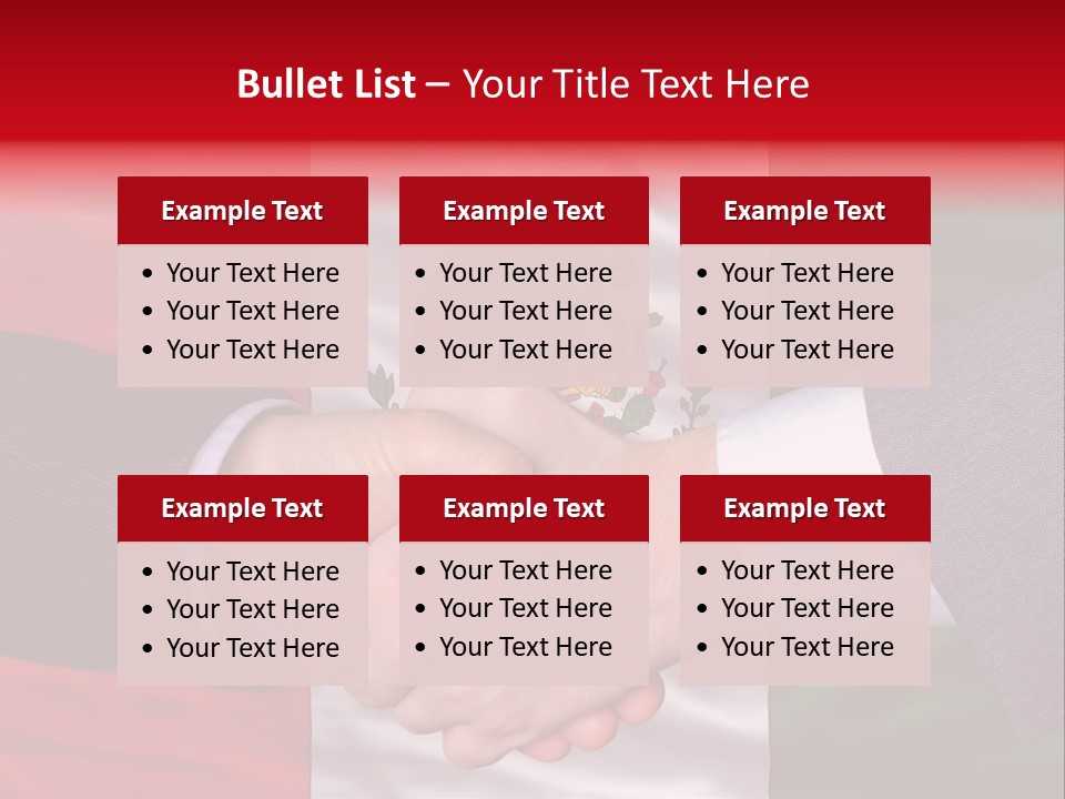 Country Greeting Commerce PowerPoint Template