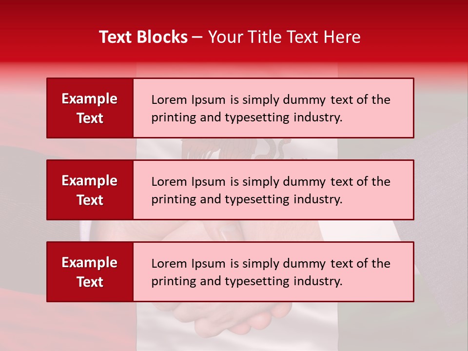 Country Greeting Commerce PowerPoint Template