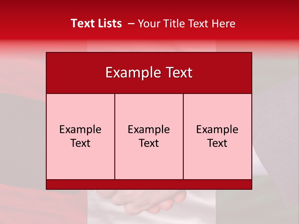 Country Greeting Commerce PowerPoint Template