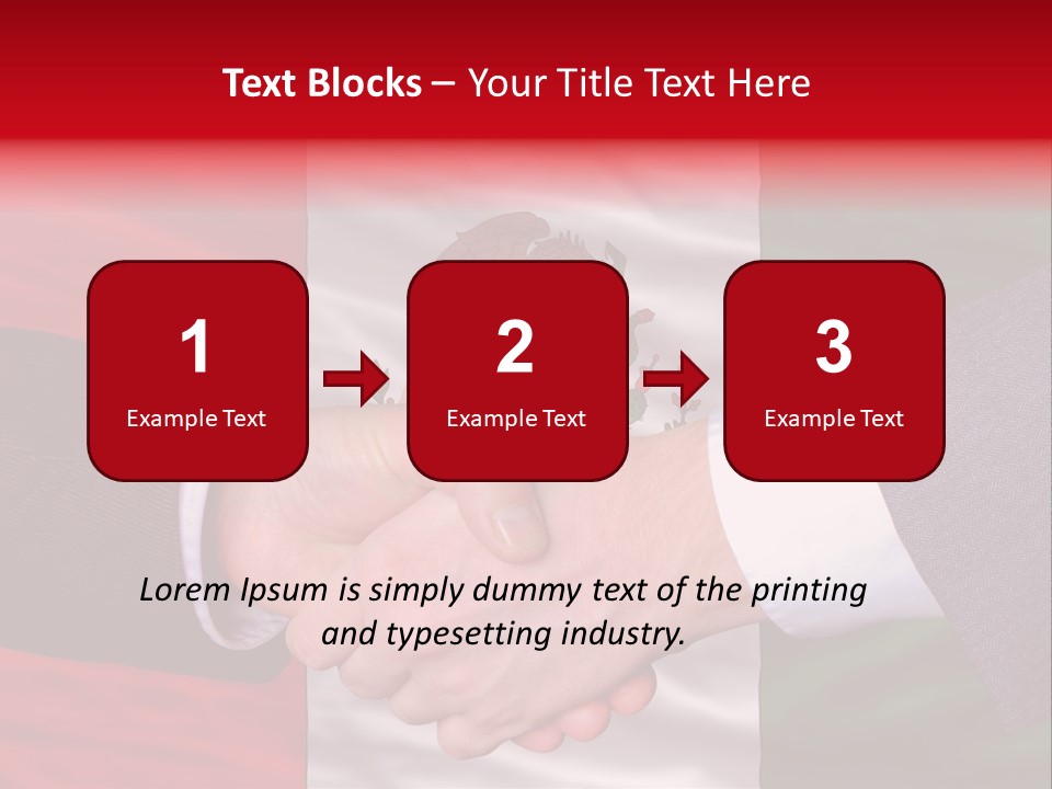 Country Greeting Commerce PowerPoint Template