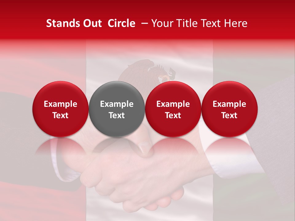 Country Greeting Commerce PowerPoint Template