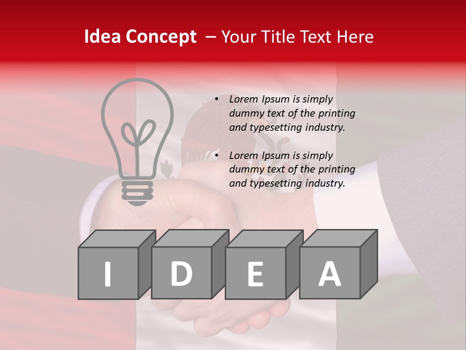 Country Greeting Commerce PowerPoint Template