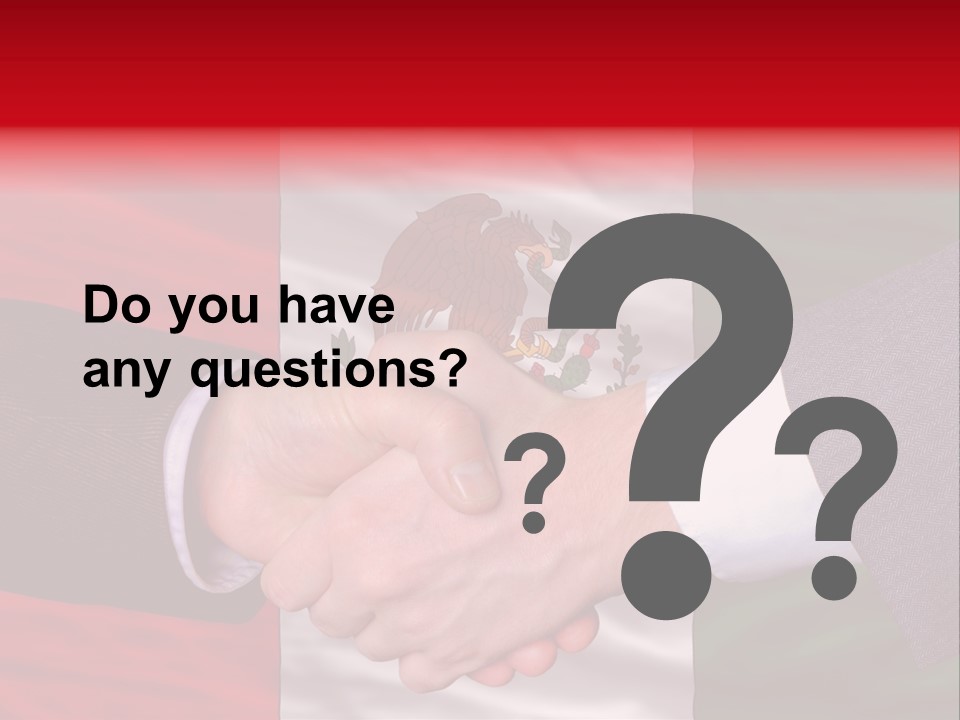 Country Greeting Commerce PowerPoint Template