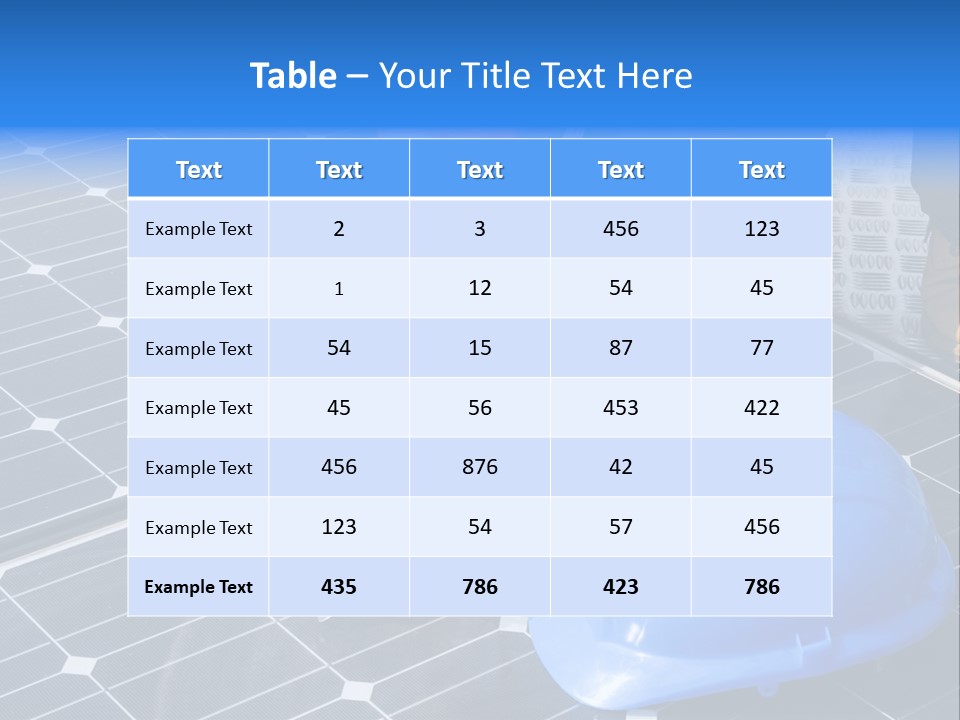 Carpenter House Industry PowerPoint Template
