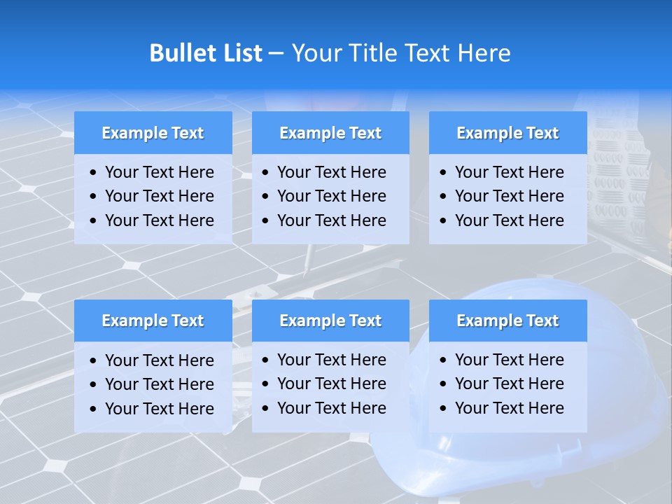 Carpenter House Industry PowerPoint Template