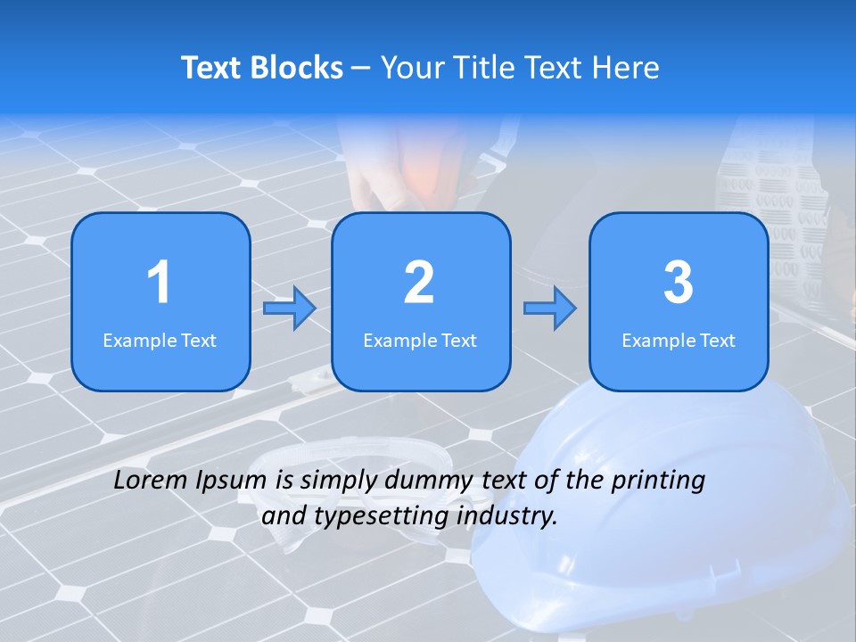 Carpenter House Industry PowerPoint Template