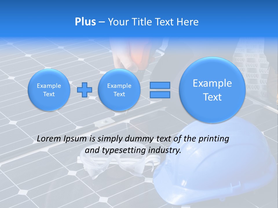 Carpenter House Industry PowerPoint Template