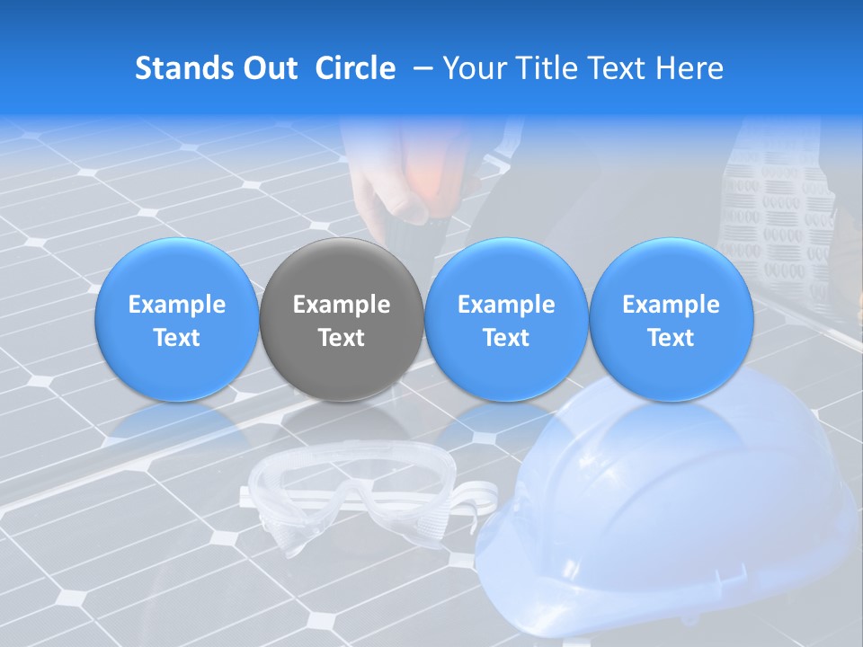 Carpenter House Industry PowerPoint Template