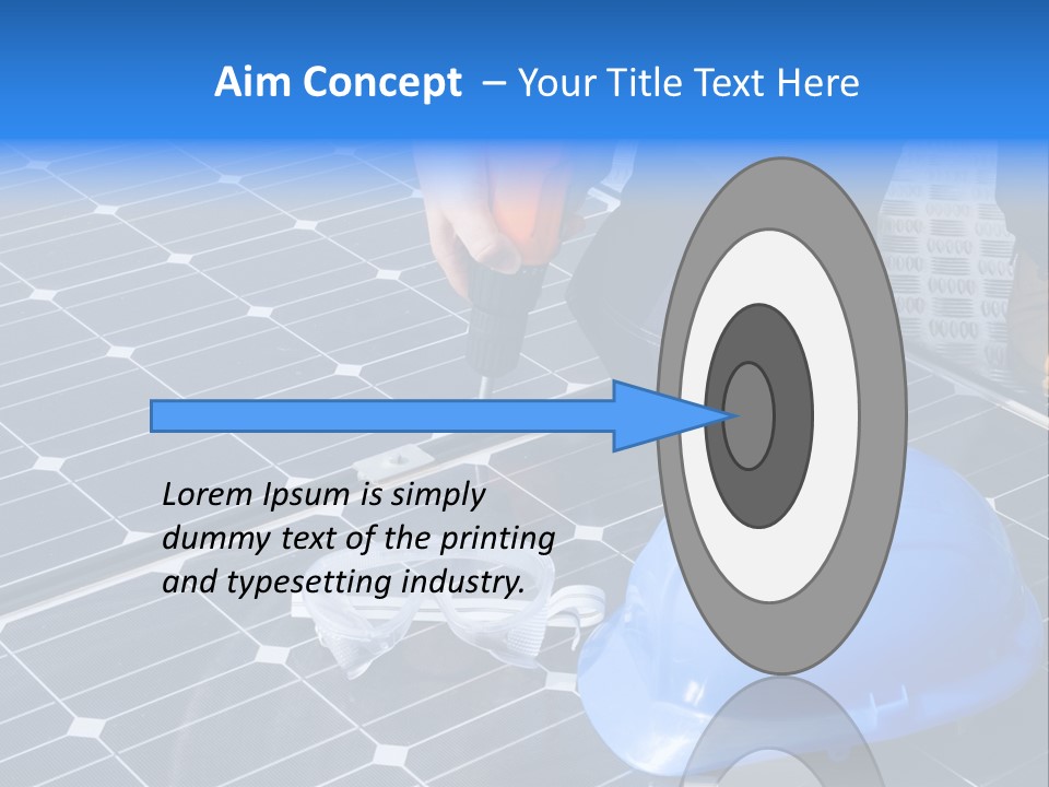 Carpenter House Industry PowerPoint Template