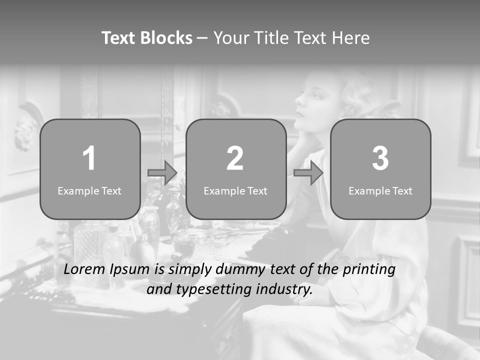 Robe One Flacon PowerPoint Template