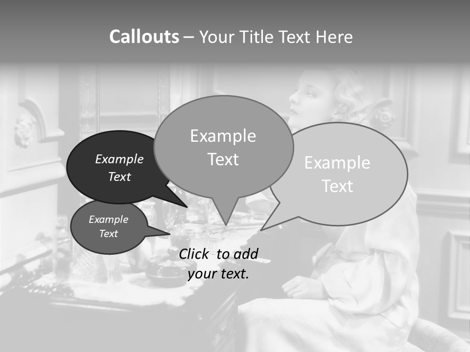 Robe One Flacon PowerPoint Template