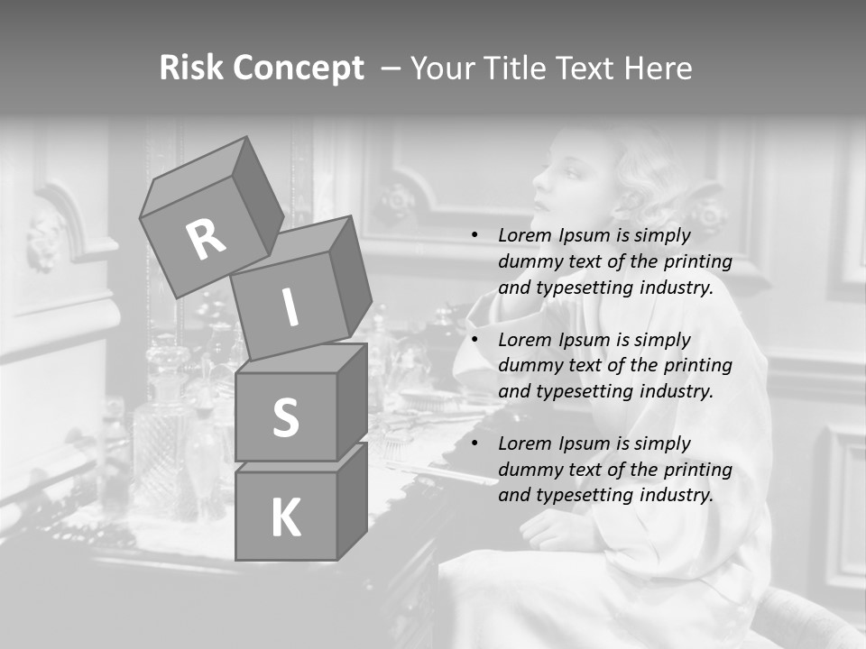 Robe One Flacon PowerPoint Template