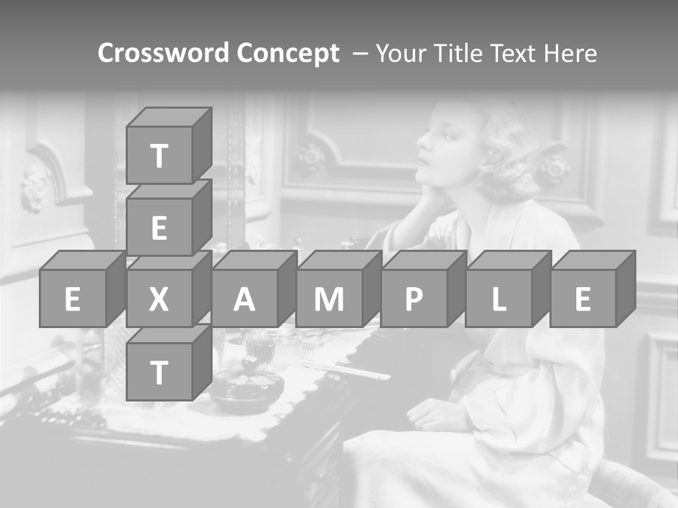 Robe One Flacon PowerPoint Template
