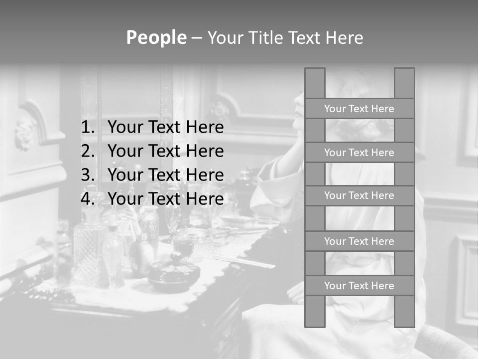 Robe One Flacon PowerPoint Template