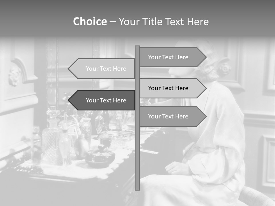 Robe One Flacon PowerPoint Template