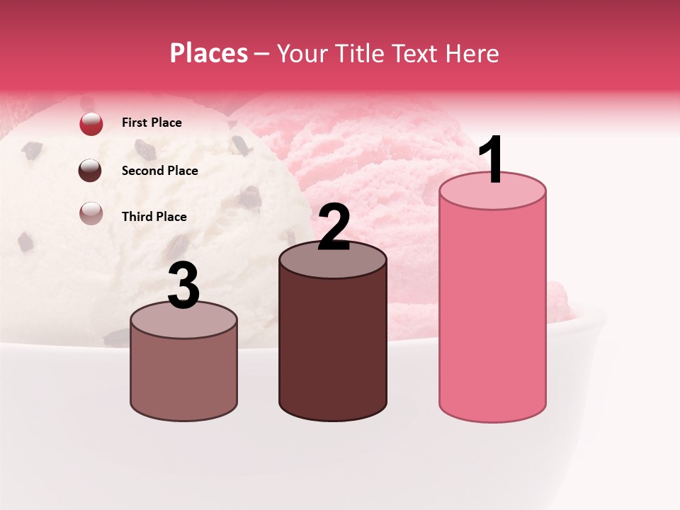 Cream Object Close PowerPoint Template