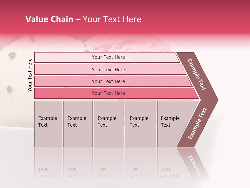 Cream Object Close PowerPoint Template