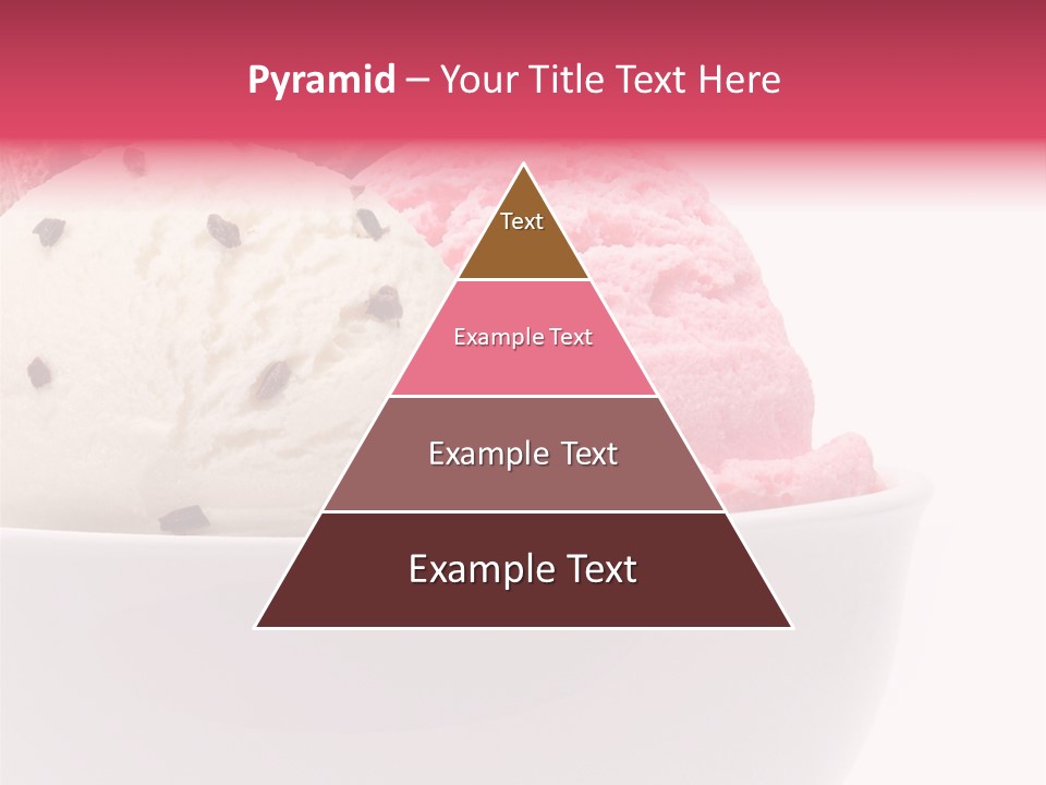Cream Object Close PowerPoint Template