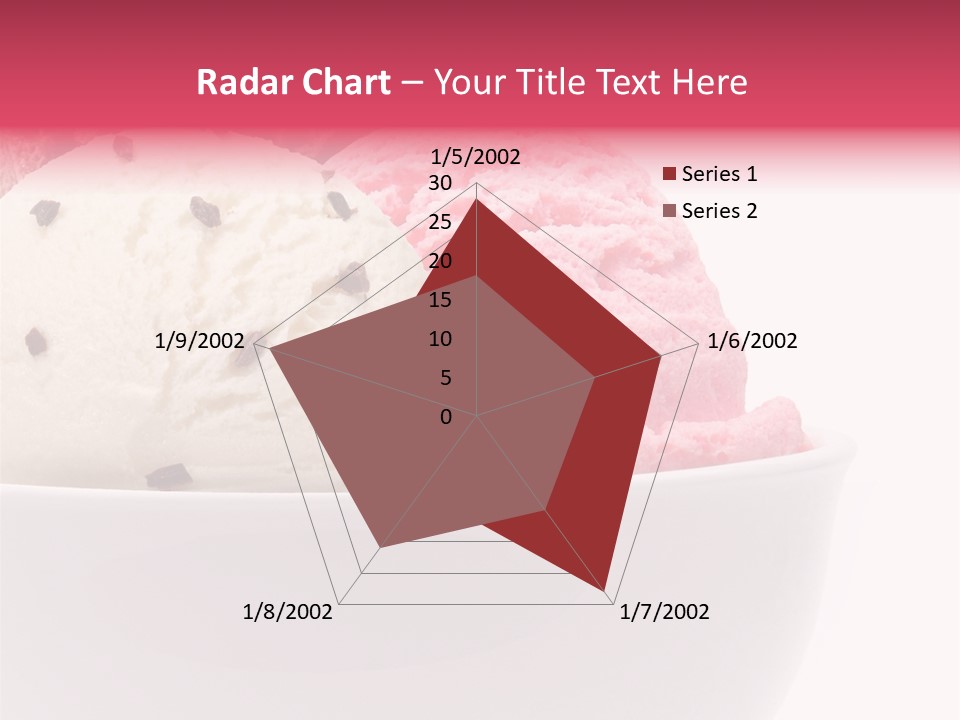 Cream Object Close PowerPoint Template