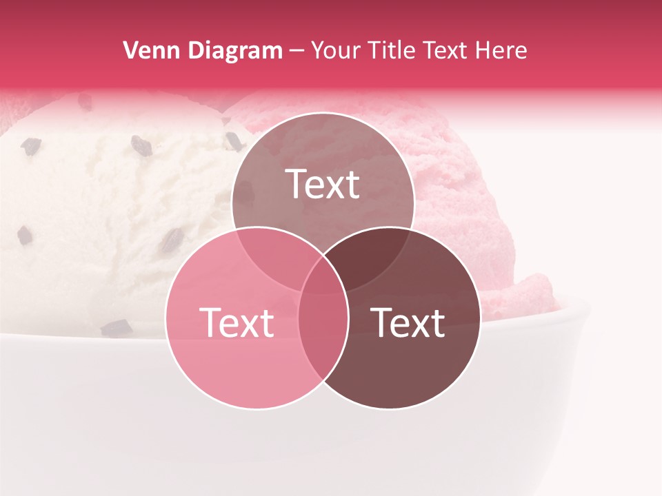 Cream Object Close PowerPoint Template