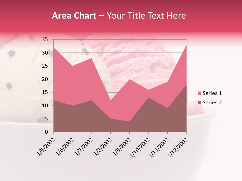 Cream Object Close PowerPoint Template