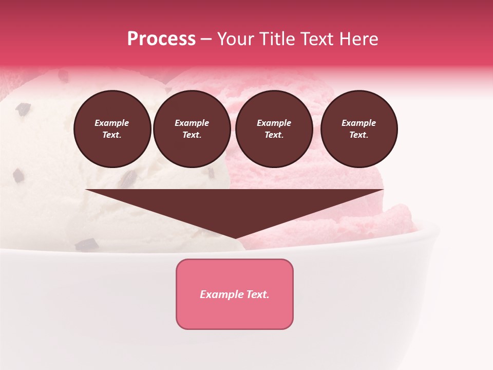 Cream Object Close PowerPoint Template