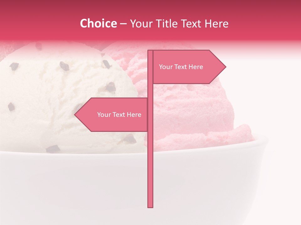 Cream Object Close PowerPoint Template
