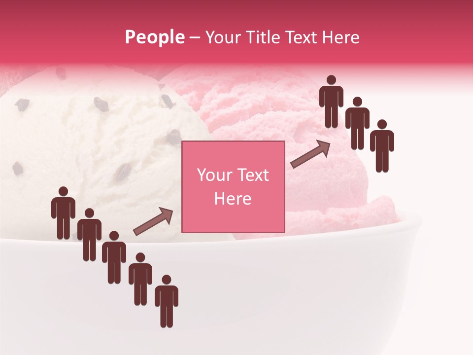 Cream Object Close PowerPoint Template