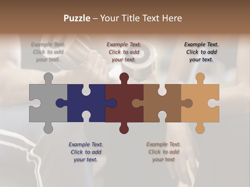 Trainer Strength People PowerPoint Template