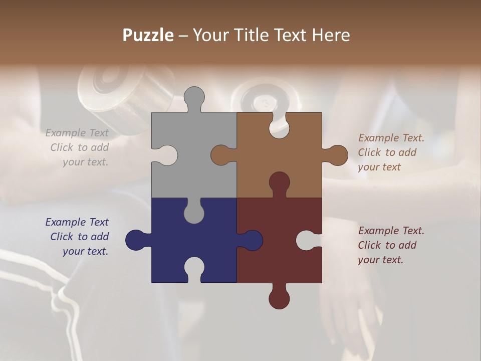 Trainer Strength People PowerPoint Template